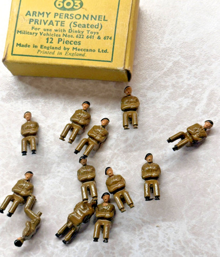1950s dinky toys 603 army - #603,