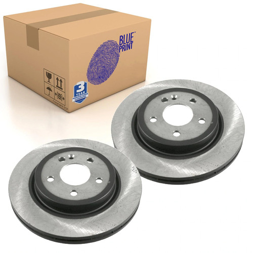Pair front brake disc - pair,