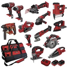 Lumberjack 20V Cordless Power Tools XP Range Drills Saws Nail Guns Sanders Kits