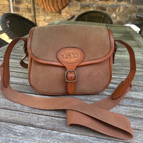 Fine quality canvas - fine, leather