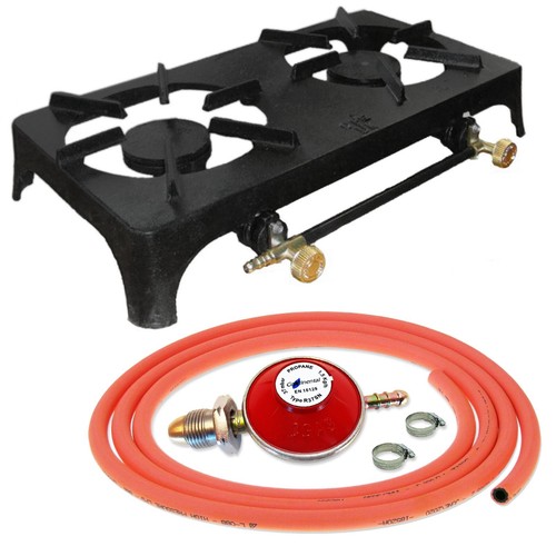 Cast iron two - iron, burner