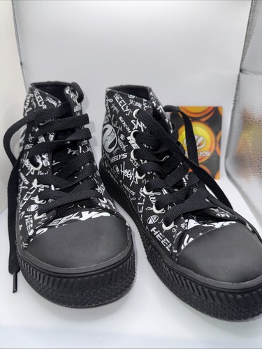Heelys black and white size - heelys, black-and-white