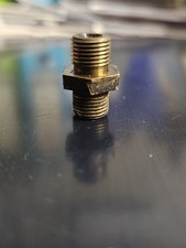 NUFFIELD, LEYLAND OR MARSHALL TRACTOR ENGINE OIL GAUGE PIPE UNION.