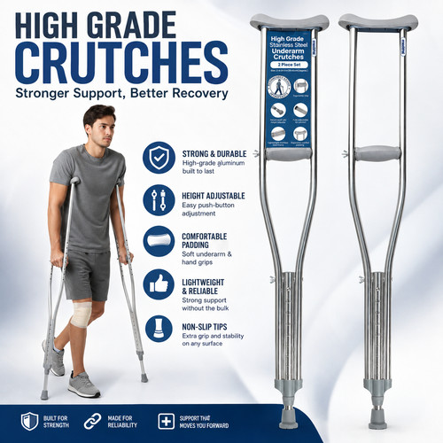Underarm crutches - x,