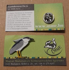 MME NIGHT HERON Charity Pin