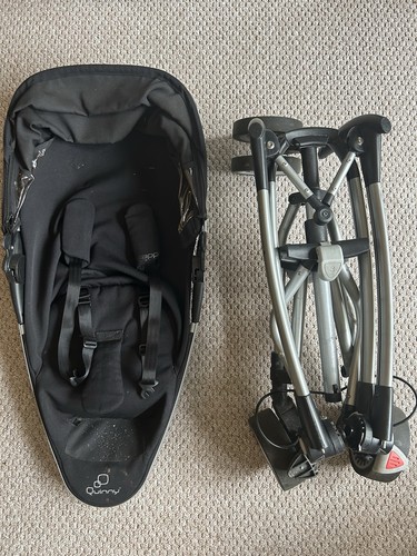 Quinny zapp black pushchair - quinny,