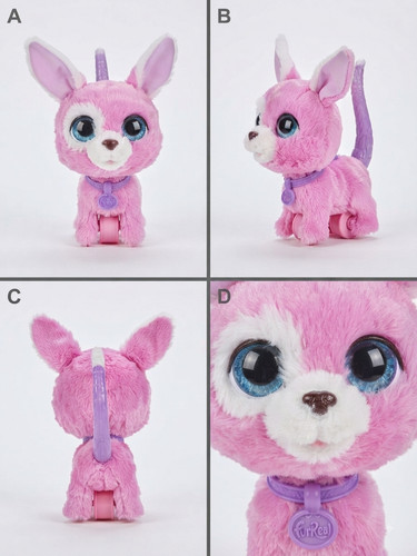 Furreal friends pink bunny fox - furreal,