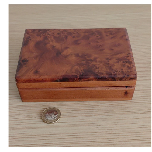 Thuya jewellery trinket - jewellery/trinket, box
