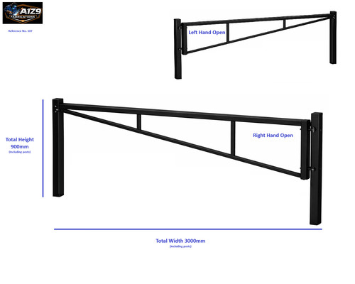 Vehicle entry barrier security - entry,