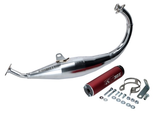 Exhaust tecnigas chrome - exhaust,
