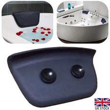PU Pillow Suction Cushion Bath Neck Back Support Bathtub Spa Head Rest Comf UK