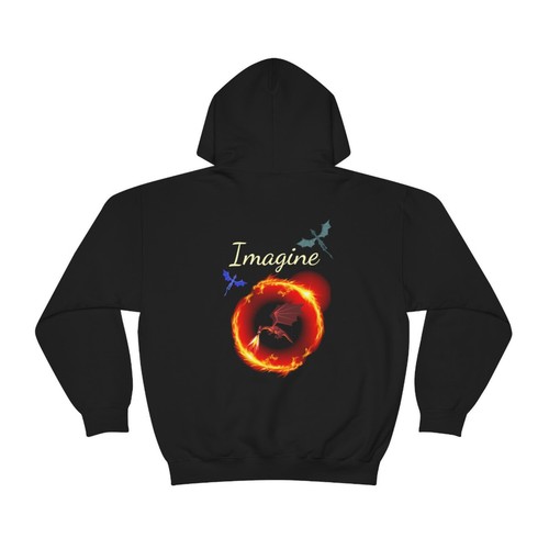 Imagine dragons fire hoodie - dragons,