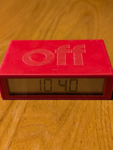 Flip travel alarm - flip+, clockby