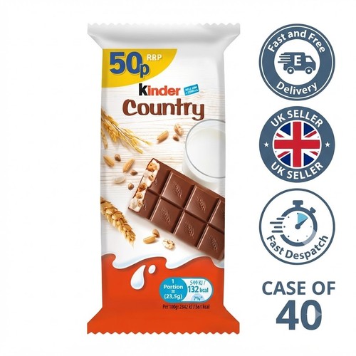Kinder country milk and - and, 5