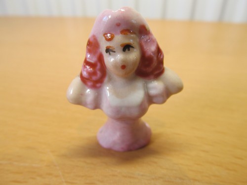 Antique porcelain half doll - antique,