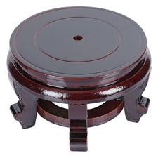 Wooden Plant Stand: Indoor Flower Pot Display Shelf Oriental Style