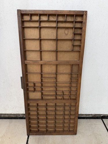 Vintage letterpress wooden - vintage,