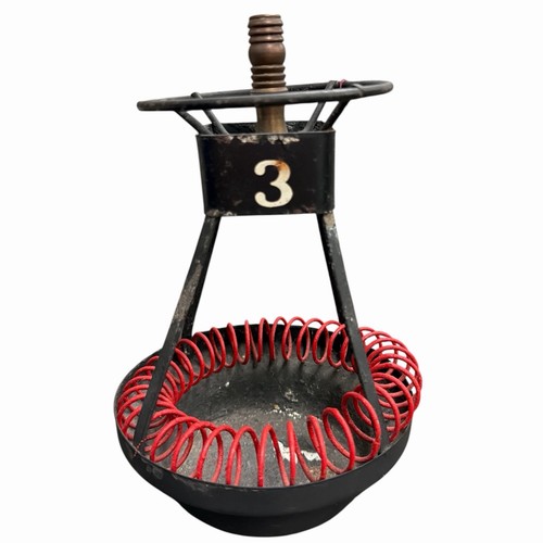 Vintage buoy metal ashtray - buoy,