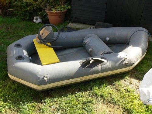 Avon dingy inflatable boat - boat, in