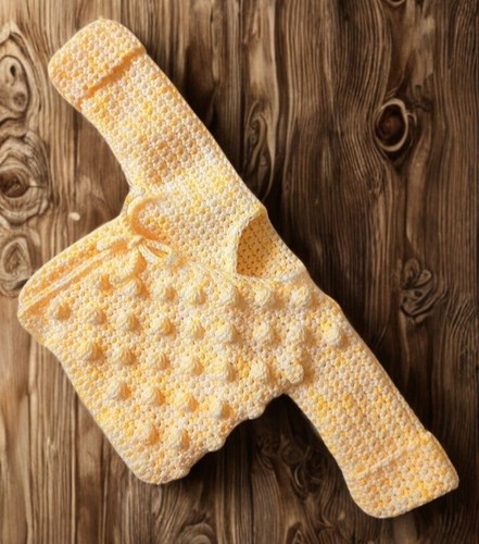 Handmade baby cardigan 3 - cardigan, 0-3
