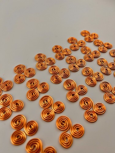 Handmade copper triskelion for - copper,