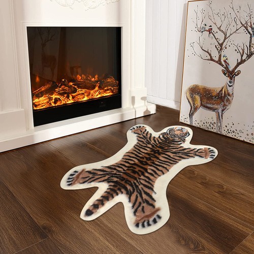 Cartoon tiger print carpet - cartoon,