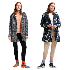 Regatta Womens Orla Kiely Waterproof Jacket Ladies Fashion Rain Coat RRP 120
