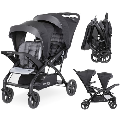 Sit stand double stroller - double,