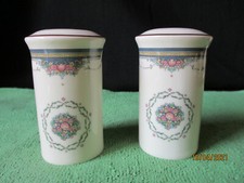 Royal Doulton. Albany. Salt & Pepper Set. H5121. Made In England. 1986