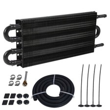 Universal 4 Row Oil Cooler Radiator Transmission Power Steering Cooling Radiator
