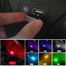 1x USB LED Car SUV Interior