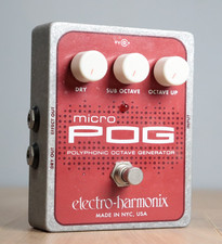 Electro-Harmonix EHX Micro POG Polyphonic Guitar Pedal 