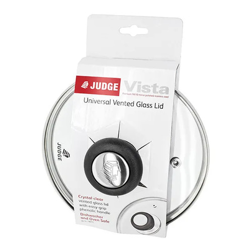 Judge vista 20cm glass lid - 20cm,