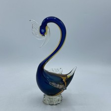 Murano Venetian Glass Swan