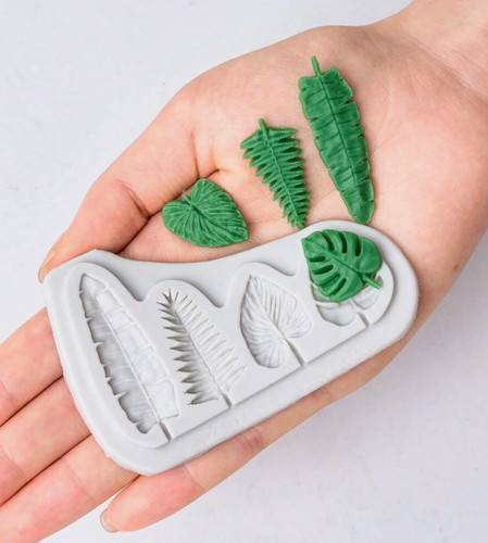Leaves leaf silicone - leaves, fondant