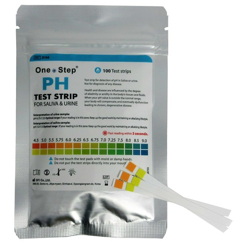 Test strips for saliva - test,