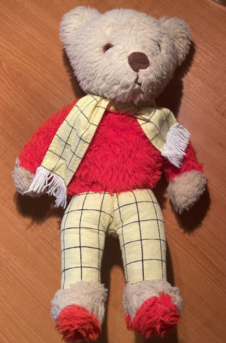 Vintage rupert bear soft toy - vintage,