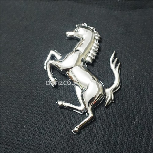 Chrome silver right horse - chrome,
