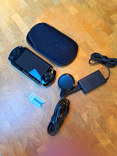 Sony psp 1000 black handheld - black,