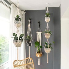 Macrame Plant Hanger Garden