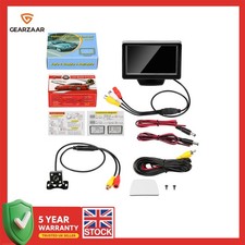 car camera front and rear with HD Monitor Night Vision 12V-24V Lcd Monitor