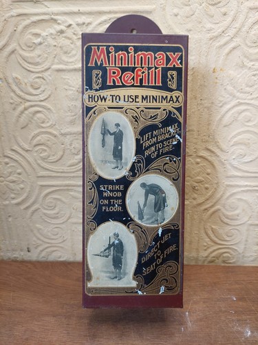Antique minimax refill - "minimax, 1920s