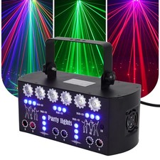 LED party light with remote control 27 lumières disco DJ black 22 * 10 * 9.5 cm