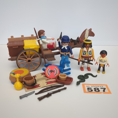 Playmobil western wagon trader - playmobil,