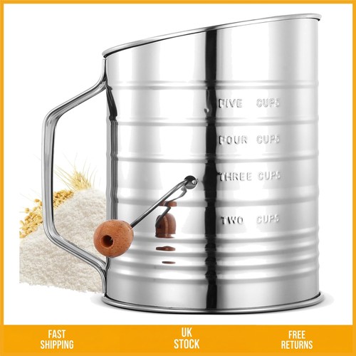 Rotary hand crank stainless - hand,