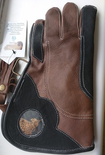 Falconry glove triple skin - falconry,