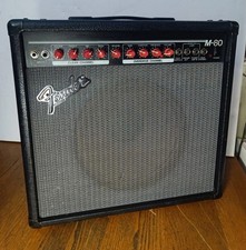 Vintage Fender M-80 Guitar Amplifer 12" 80W  SERVICED* + WARRANTY