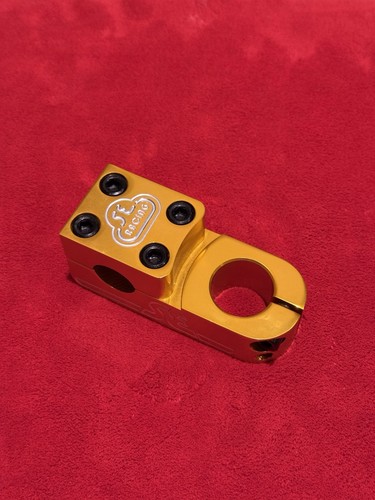 Racing bmx stem gold - bmx,
