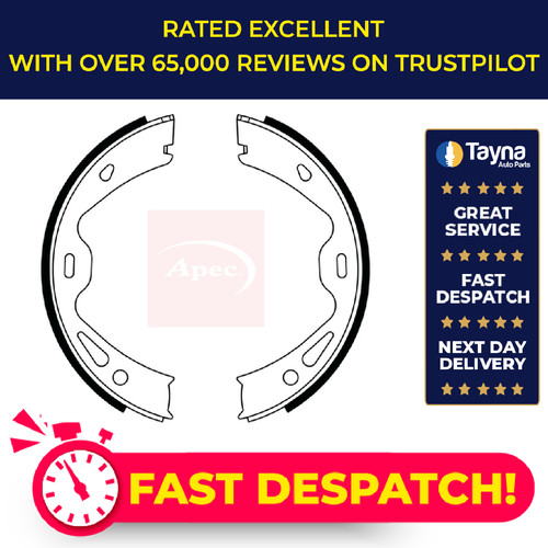 Handbrake shoes set fits - handbrake,