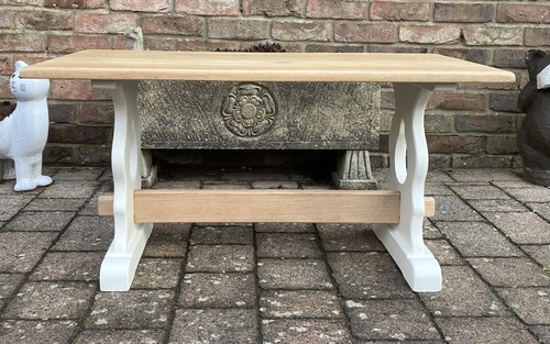 Shabby chic solid oak oblong - shabby,